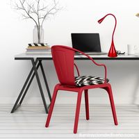 Lampe LED Design Tactile avec 3 Intensités 4w 6400k Rouge