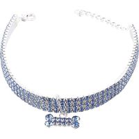 Collier en cristal pour chien (1 pièce)