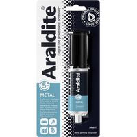 Zweikomponenten-Epoxidharzkleber - ARALDITE - 24 ml - Spezialmetalle - Hohe Festigkeit - Dauerhafte Reparatur