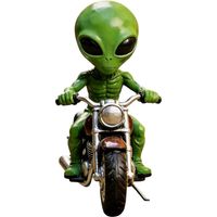 Dekoration Alien Motorradfahrer Outdoor Garten Dekoration