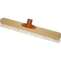 Industrie-Bodenschrubber Breite 400 mm - mit Kunststoffhalter Ø 24 mm - PP-Borsten