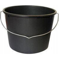 Kunststoff-Baueimer, 12 Liter, schwarz