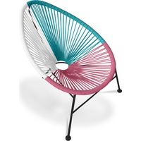 Sedia da esterno - Sedia da giardino per esterni - Acapulco Multicolore