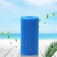 Cartucho de filtro de espuma de esponja reutilizable y lavable para piscina, acuario y spa Intex tipo A (2 piezas)
