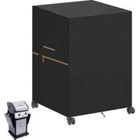 Housse pour Barbecue Exterieur Bâche Barbecue Extérieur pour Keter Desserte Barbecue Unity, Housse Chariot Plancha Exterieur Housse Plancha étanche Housse Barbecue Electrique 100x65x90cm