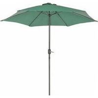 Ombrellone Da Giardino Gazebo Ombrello Parasole 236xø270cm Verde Con Manovella 206423