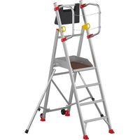 PROVOST - Plateforme individuelle roulante repliable en aluminium avec chaînette de sécurité