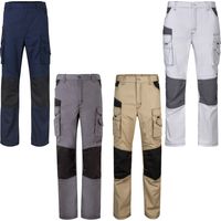 Velilla Arbeitshose 103011B Canvas Zweifarbig - XL - Sandfarbe