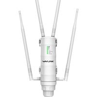 WAVLINK AC1200 Point d'accès sans Fil extérieur avec Couverture Longue portée répéteur WiFi Double Bande 2.4 + 5G avec PoE, Port Ethernet Gigabit