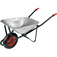 Poussette avec roue pneumatique, bac zingué Smai