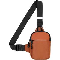 Petit Sac de Poitrine Imperméable Sacoche Homme Bandouliere, Pochette Telephone Portable Sling Bag Sac Bandoulière pour Femme Homme