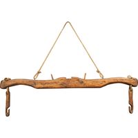 Solid lime wood natural finish. Made in Italy