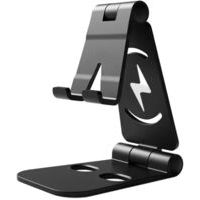 Support de téléphone portable, base de chargement pour siège de bureau, support double étagère réglable pour tablette iPad - Crezuo