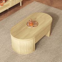 Table basse relevable avec étagère extensible et plateau de table relevable, 110x56x55 cm