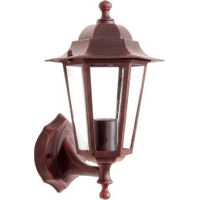 Applique Extérieure Montante 60W E27 Fonte Rouille LOAN