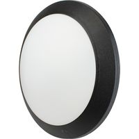 Plafón Estanco Para Techo O Pared FUMAGALLI UMBERTA 2x E27 IP66 - Negro