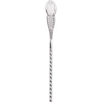 Cuillère à cocktail JIM GRAY™ - Plaqué argent - 33cm