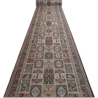 Läufer Antirutsch LOTUS CASSETTES 39980 Orientalisch beige / rot ZUM WASCHEN 100cm beige 100x280 cm