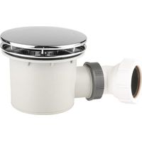 Merlyn Fast-Flow Shower Tray Waste with Chrome Cover