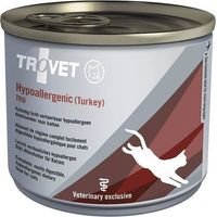 TROVET Hipoalergénico TRD con pavo - comida húmeda para gatos - 24x200g
