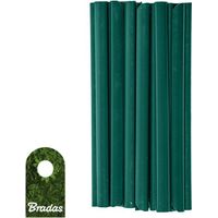 20 clips de fixation pour ruban de clôture, crochets de montage verts Bradas 5984