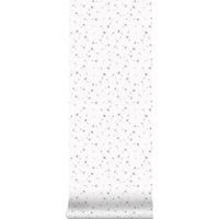 Superfresco Easy - Vliestapete - Flocke - Weiß/Schwarz - 10m x 52cm