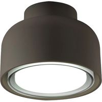 Plafoniera BOTTONE moderna in alluminio Bronzo 1xGX53