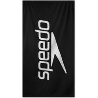 Speedo Logo Sporthandtuch Schwarz und Weiß 75x145 cm