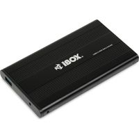 iBOX HD-02 2,5" USB 3.0 Festplattengehäuse, schwarz, Aluminium