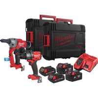 Milwaukee M18 FPP2G3-524X Akku-Maschinenset