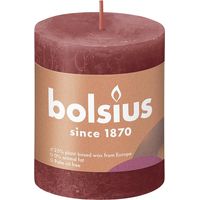 Bougie Bolsius 8x6,8 cm Rouge
