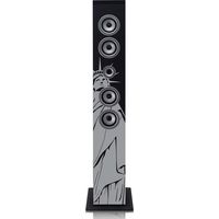 Bluetooth turmlautsprecher usbsdaux fm radio lcd bildschirm
