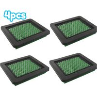 Compatible avec les filtres à air pour tondeuse à gazon Honda 21821 Honda GC135, GCV135, GC160, GCV140, GCV145, GCV160, GCV170, GCV160AC et GCV190 Honda 17211 (paquet de 4).
