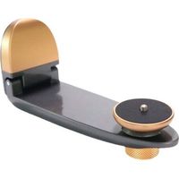 Projector wall mount, foldable adjustable load stand in black and gold, 4KG