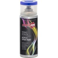 Ambro-Sol Smalto Acrilico Multiuso, Vernice Brillante per Interni ed Esterni 400 ml - Ambro-Sol: RAL 7035 GRIGIO CHIARO