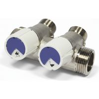 Collettore 2 vie con rubinetti 3/4 x 1/2 impianti idrici multistrato bampi mpcom234
