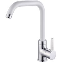 EUROSANIT Miscelatore per lavello alto Colorado, cromato/bianco