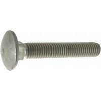 15 Vis tête ronde collet carré DIN603 inox A2 - diamètre 10 mm - Longueur 70 mm mm - Diamètre 10 mm
