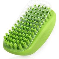 Brosse de toilettage professionnelle en caoutchouc souple pour chien, chat, cheval – DELKEVIC