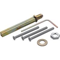 HOPPE® Befestigungsset für Schutz-Wechselgarnituren ES1 (Knopf/Griff), VK 10 mm, DIN 965, Stiftlänge , Türdrücker, Haustür