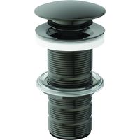Válvula push-open con eje no cerrado, gris magnético IDEAL STANDARD