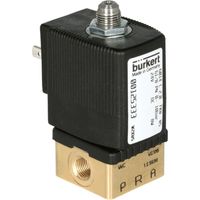 Bürkert Direktgesteuertes Ventil 126149 6014 230 V/AC Gehäusematerial Messing Dichtungsmaterial FKM