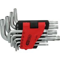 KS Tools Jeu de clés Allen TX avec trou, courtes, 9 pcs.TB10-TB50