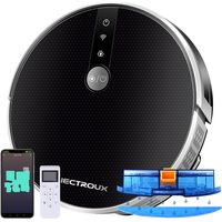 Liectroux C30B Roboter-Staubsauger, 6500 Pa Saugkraft, WiFi-App und Sprachsteuerung, selbstaufladend, funktioniert mit Alexa und Google Assistant, 5 JAHRE GARANTIE