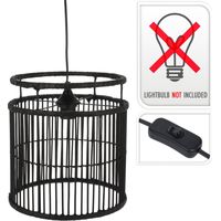 Lampara colgante negra H&S Collection