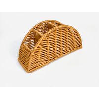 Boîte De Rangement Pour Télécommande Imitation Panier De Rotin Porte-télécommande Tv Paniers De Salle De Bain Brown