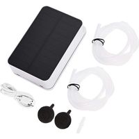 YMYNY Waterproof Oxygenator - Solar Powered Waterproof Oxygenator, Aerator, Oxygen Air Pump for Emergency in Swimming Pool, Pond
