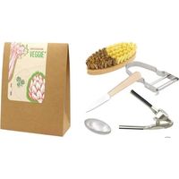 Kit accessori Veggie in legno per cucina Chevalier Diffusion