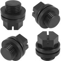 Paquete de 4 tapones de drenaje con juntas tóricas, tapón de bomba, filtros de piscina SPX1700FG, tapón de bomba de drenaje de piscina de repuesto para bombas