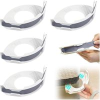 4 Pièces Attache Drap Housse, Bloc Drap Housse an, Maintien Drap Housse, Support de Draps, pour Soutenir et Fixer Les Draps, Convient pour Les Lits Doubles, Simples, Queen, Petits Lits (Gris)